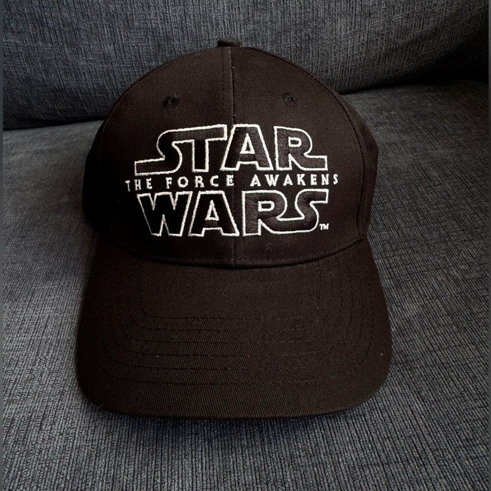 Star Wars The Force Awakens black baseball hat